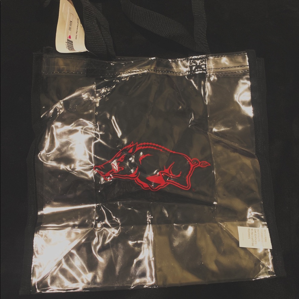 Brand New Clear Razorback Bag!